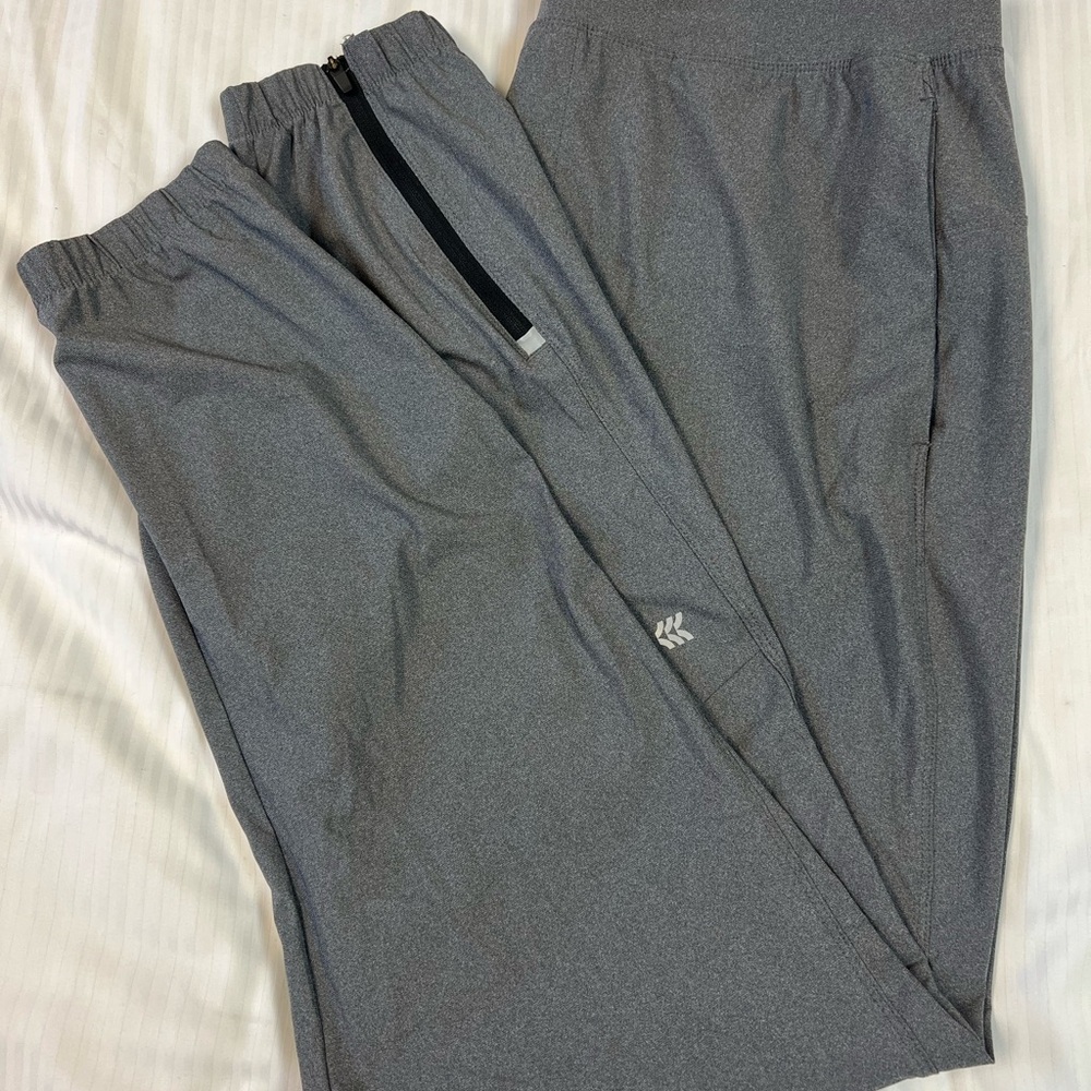 All In Motion lightweight Tricot Jogger Pants Gray Size L